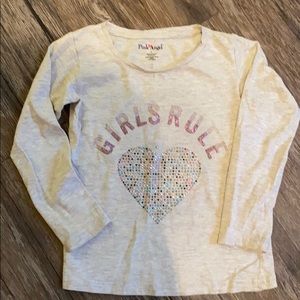 Very cute pink angel longsleeve shirt